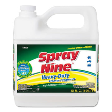 Spray Nine® Heavy Duty Cleaner-degreaser-disinfectant, Citrus Scent, 1 Gal Bottle freeshipping - TVN Wholesale